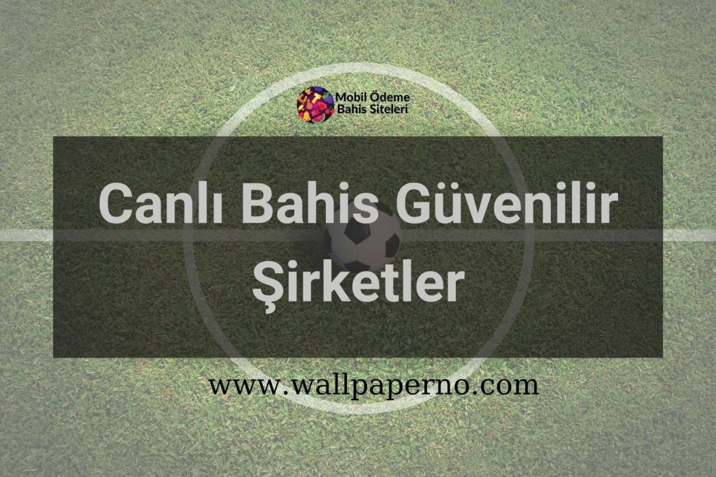 Canlı Bahis Güvenilir Şirketler