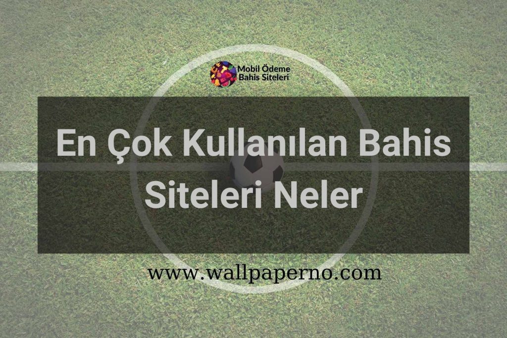 En Çok Kullanılan Bahis Siteleri Neler